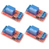 Oiyagai 4pcs 24V 1 Channel Relay Module with Optocoupler Isolation
