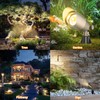 ZONEGRACE Solid Brass Outdoor Uplights & Accent Light Fixtures, Heavy