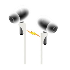 MULTAICH Magnetic Anti-Lost Lanyard 2nd for AirPods Pro,Colorful Soft Silicone Sports Straps, Neck Rope Cord (Red/White/Green/Pink)