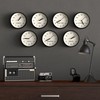Jones Clocks® Paris Time Zone wall clock | Small modern