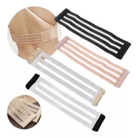 Universo en Linea 4pcs Extensor Bra Sostén 3 Gancho Correa Extensión Brasier