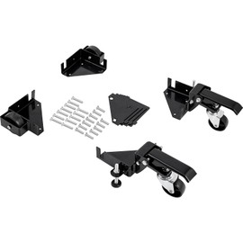 VEVOR Mobile Base, 400 lbs Weight Capacity, Adjustable from 9.5" x 9.5" to Infinity, Heavy Duty Universal Mobile Base Stand with Swivel Wheels for Woodworking Equipment, Bandsaw, Power Tools, Machines