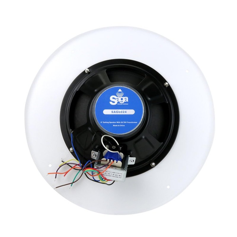 Saga Elite 8" Ceiling Speaker, 25/70