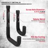 SEDY Heavy Duty Garage Storage Hooks: 4-Piece 6" & 3"