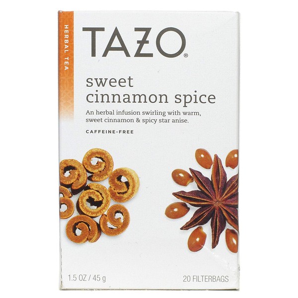 Tazo Tea Herbal Sweet Cinnamon Spice Tea (3x20 bag) by TAZO