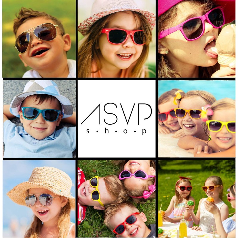 Kids Sunglasses Girls Boys Children Classic Cat Eye Style Shades
