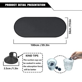 Rear Window Sunshade, Car Rear Window Sunshade with Suction Cup, Sun UV Rays Protection for Car Back Window, Sunlight Shield Blocker Mesh Cover for Rear Facing Car Seats, Fits All Cars