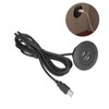Dual USB Charging Socket for Sofa, Flush Mount Power Outlet