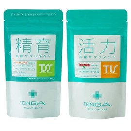 TENGA (テンガ) 精育支援サプリメント 120粒+活力支援サプリメント 120粒 セット