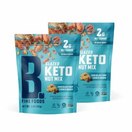 Bubbas fine foo Bubba's Fine Foods Nut Mix Keto Cookie Dough 5.0 oz (Pack of 6)