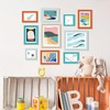 VIOLABBEY 4x4 Picture Frames Set of 4, Colorful Photo Frame