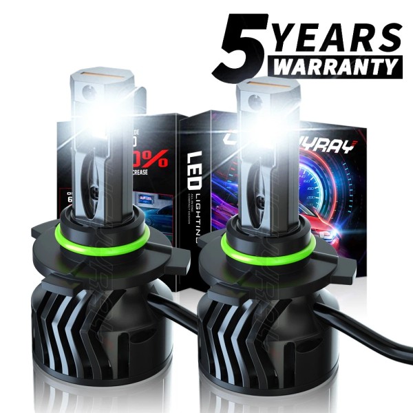 CHUSYYRAY Fits GMC Terrain 2010-2015 LED HEADLGHT low beam Bulbs