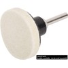 30 Pcs of 2" Commpressed Wool Fabric Qc Disc Polishing
