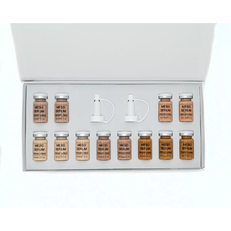 MesoWhite Kit Bb Glow Meso White Con 12 Frascos Varios