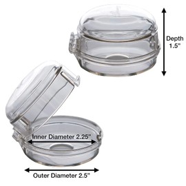 Dreambaby Stove Knob Cover Safety Guard- Heat Resistant Protective Stove Cover for Baby Proofing - Fits Most Stove Knobs - Transparent - 5 Pack