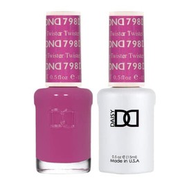 DND Duo 798 Twister - Gel & Matching Lacquer Polish Set, (DNDDIASY-798T), 0.5 Ounce
