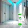 2 Minute Plastic Sand Timer Hourglass Sand Clock with Suction