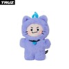 TRUZ Flat-Fur Diamond Plush Toy 1ea, Type:HIKUN