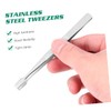 FOMIYES False Eyelashes Applicator Tweezers Craft Tweezers Stamp Clips for