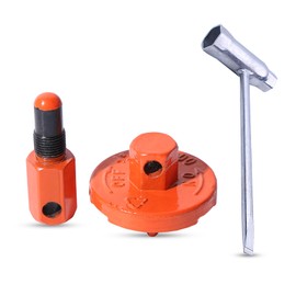 Atunee Piston Stop Clutch Dismount Tool for Husqvarna Rancher 340 345 346 350 351 353 445 450 455 460 502 54 2 Cycle Chainsaw with 13 by 19 mm Chainsaw Wrench