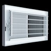 Fits 12x6 Duct Opening | Steel Baseboard Air Supply Grille
