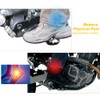 REARACE 2'' Footpeg Lowering Mounts Fit for DR650 1996-2025
