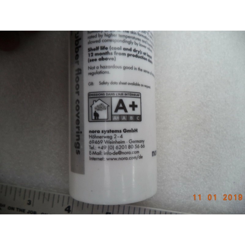 Nora® 10oz/300ml Nora 1-Component Cold Weld Stone Acoustic Flooring Adhesive