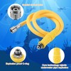 Poggapp Scuba Diving BCD Medium Pressure Hose Scuba Diving Regulator