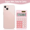 Deli Standard Function Basic Calculator, 12 Digit Desktop Calculator with