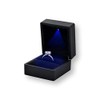 Jewellbox | Black Display Ring Box with LED light |