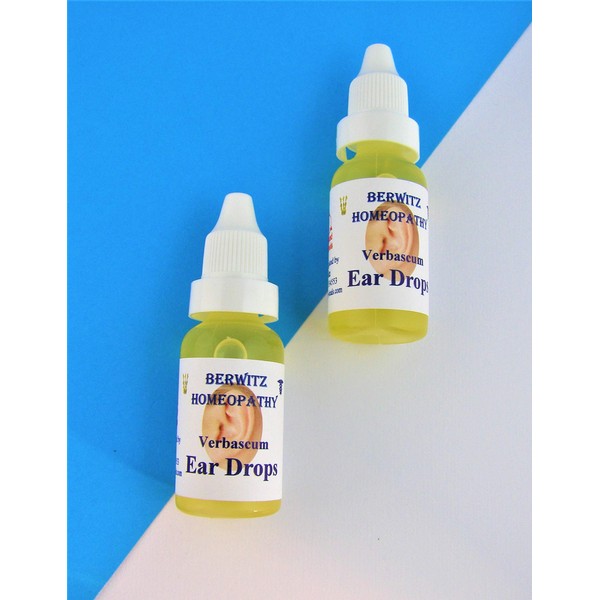 Verbascum Ear Drops Adults Children Easy to use Dropper Bottle
