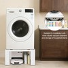 Adjustable Washer Dryer Pedestal, 12” Heavy Duty Stand (1200 lbs),