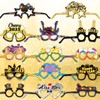 DPKOW 23pcs 2025 New Year's Eve Glasses Hats, Multicolored New