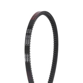 sourcing map 2pcs 13x1000 Cogged V-Belts AX Section Drive Raw Edge Belt 1000mm Inner Girth 13mm Width 8mm Thickness EPDM for Power Transmission