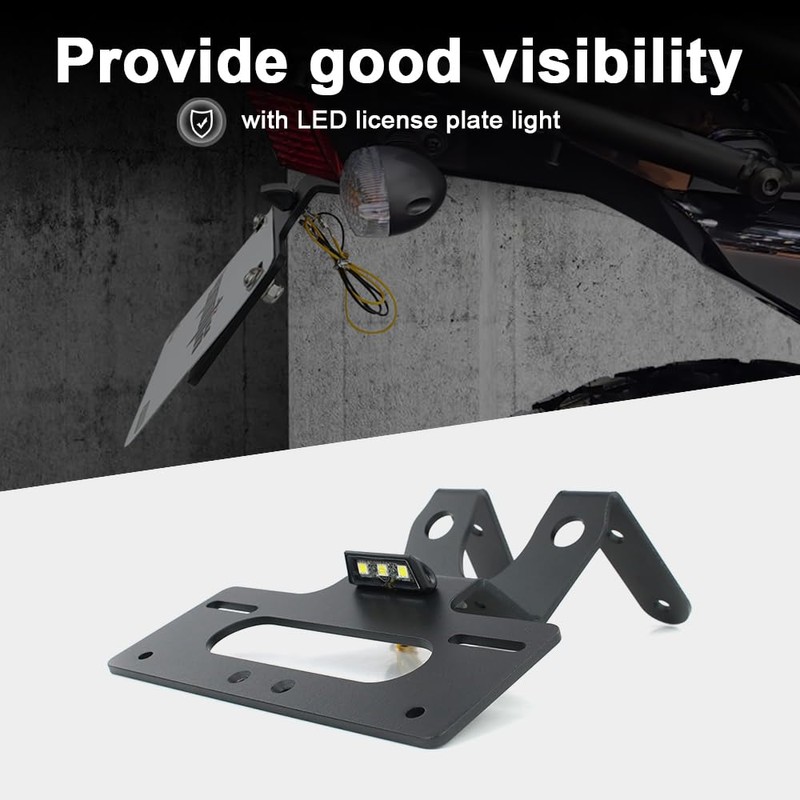 Xitomer Fender Eliminator Compatible with KLR650 2024 2023 2022 KLR650