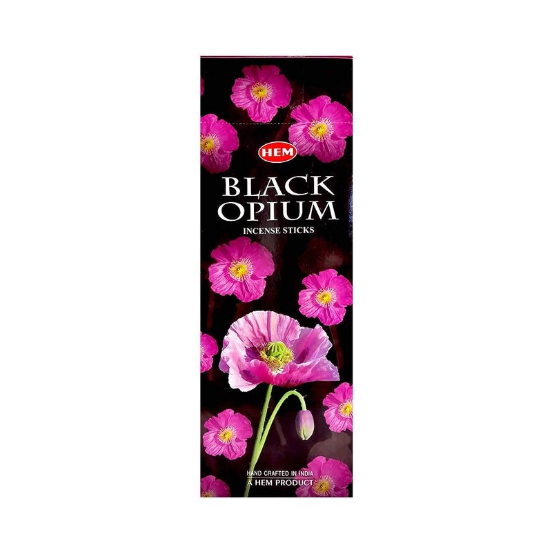 HEM Black Opium Big Pack 6 x 20 Incense Sticks