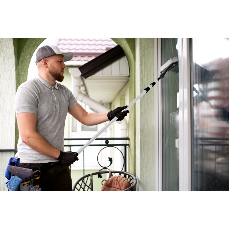 15FT Extendable Telescopic Pole – 4.5m Long Multi-Purpose Extendable Pole
