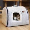 OMLIVLIES cat Bed cave-cat beds for Indoor Cats,Soft and Comfortable