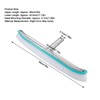 18in Swimming Pool Brush Plastic Nylon Stainless Steel Cleaning Tool