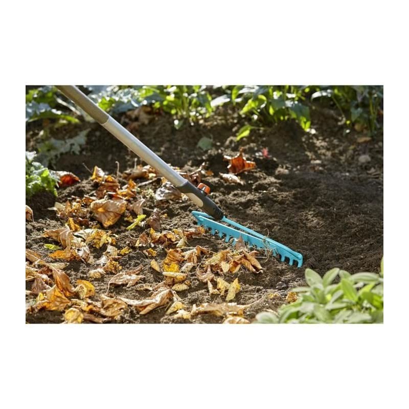GARDENA Rake 14 Claws D-Shaped Combination System 14 Claws 14
