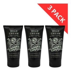 3 Pack Crema Para Peinar Barracuda Fijación Barba Y Bigote