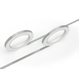 Rvinyl 3M 50 Light Gray Gloss Vinyl Pinstriping Tape - Vinyl Striping Lines Stickers, Striping (3/4in x 150ft Roll)