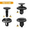 GOOACC GRC-32 100 Pcs 100pcs Type Retainer for Lexus Toyota
