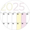 PACKLIST® Year Planner 2025 Wall - Large Poster Calendar DIN