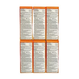 Unbranded 6-8oz Childrens Liquid Ibuprofen Oral Suspension DYE-FREE BERRY FLAVOR 100mg/5mL