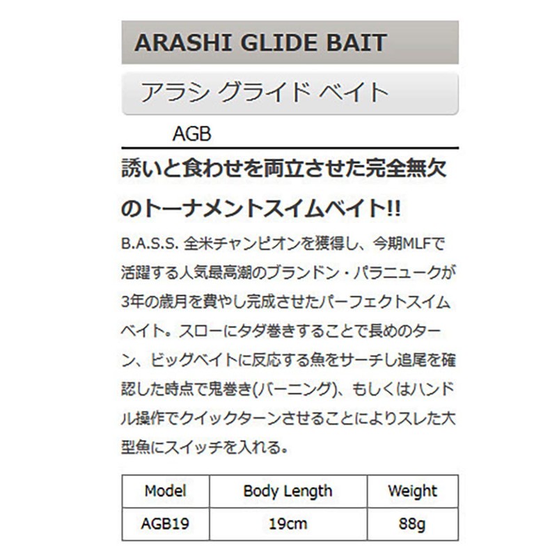 Arashi Glide 19 Blue Back Herring