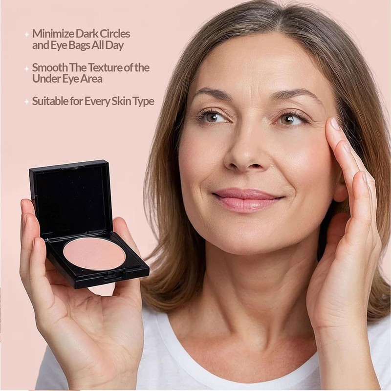 Luminance Under Eye Brightener, Dark Circle Coverage, Moisturizing Waterproof Foundation