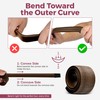 Women's Hair Bun Maker French Twist Hair Fold Wrap Snap