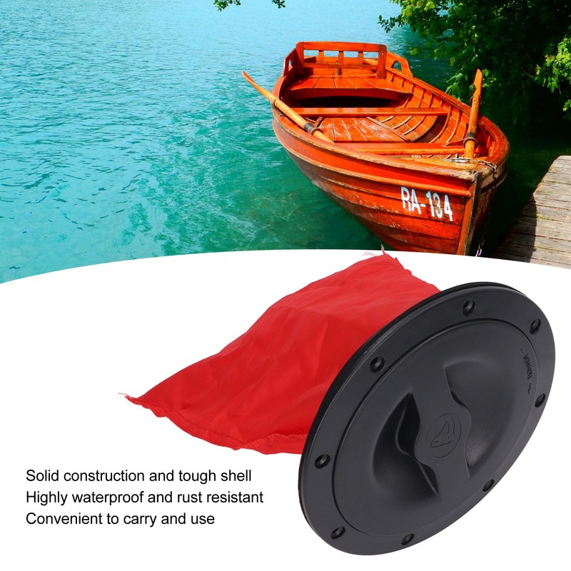 Deck Hatch Kit Deck Plate Cover with Storage Bag Waterproof
