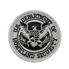 Dept of Homeland Security Embroidered Hook and Loop Patch Badge